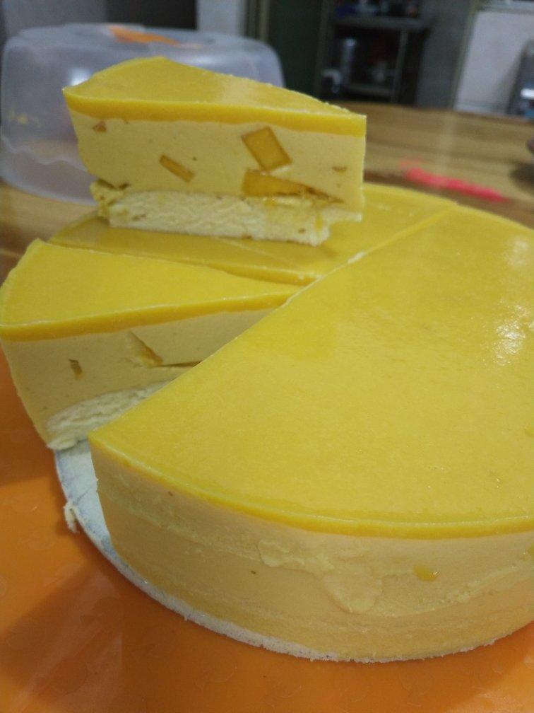 【视频】芒果慕斯（6寸） | 含镜面果胶配方