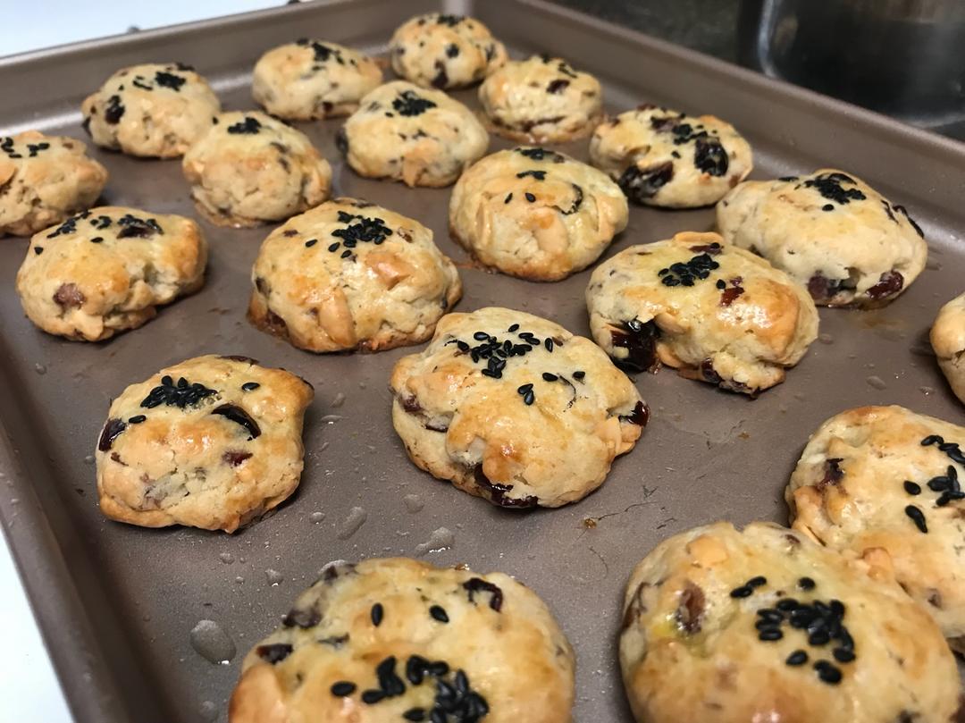 葡萄干花生酥（低油低糖版）