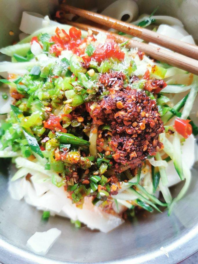 快手又筋道的凉皮，可能是全网最快的做法