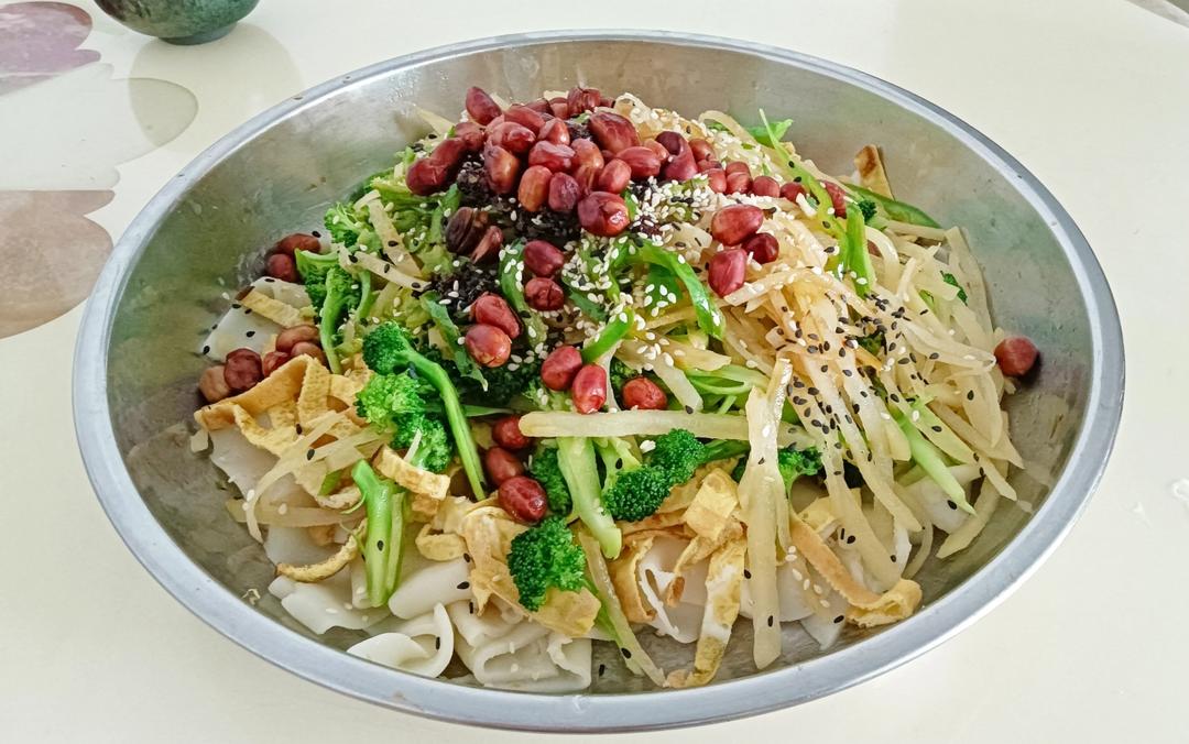 不用洗面的懒人凉皮超级简单实用