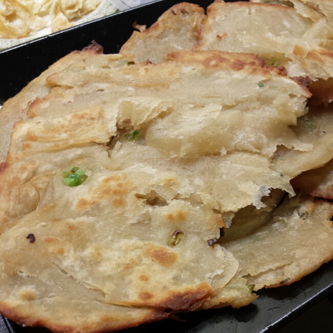 手抓葱油饼