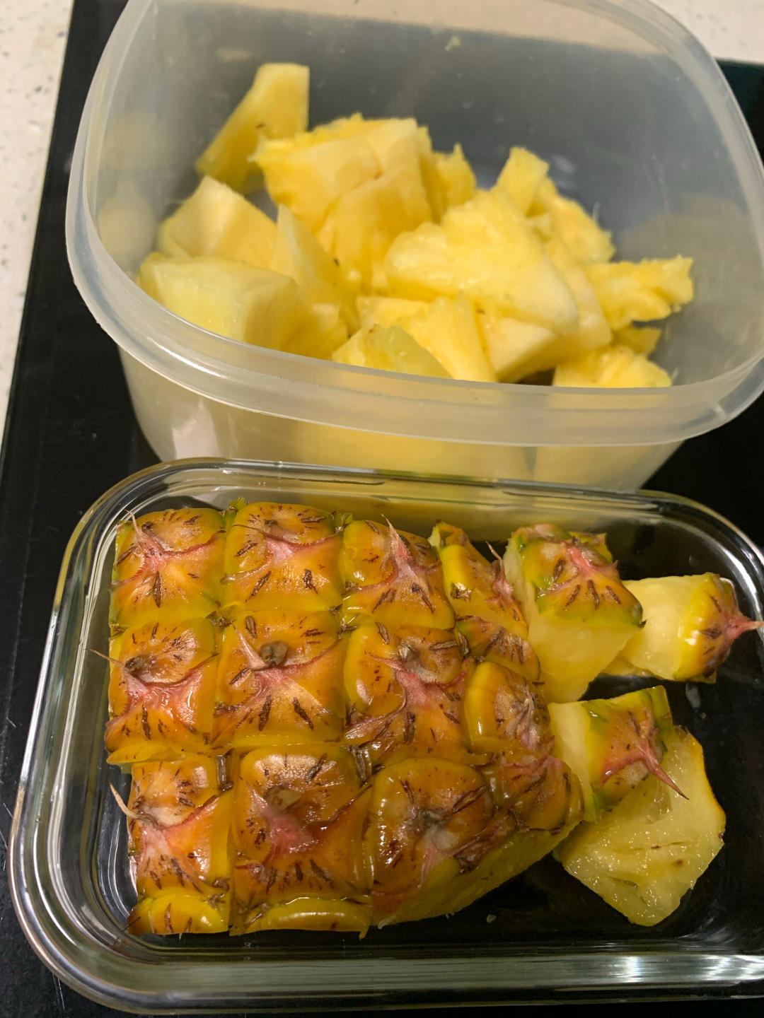 一分钟切凤梨、菠萝