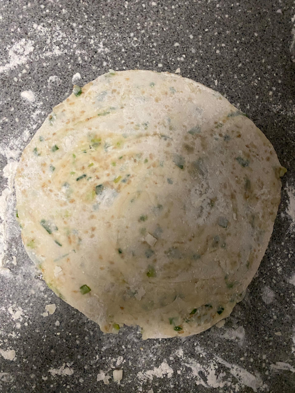 家常葱花饼
