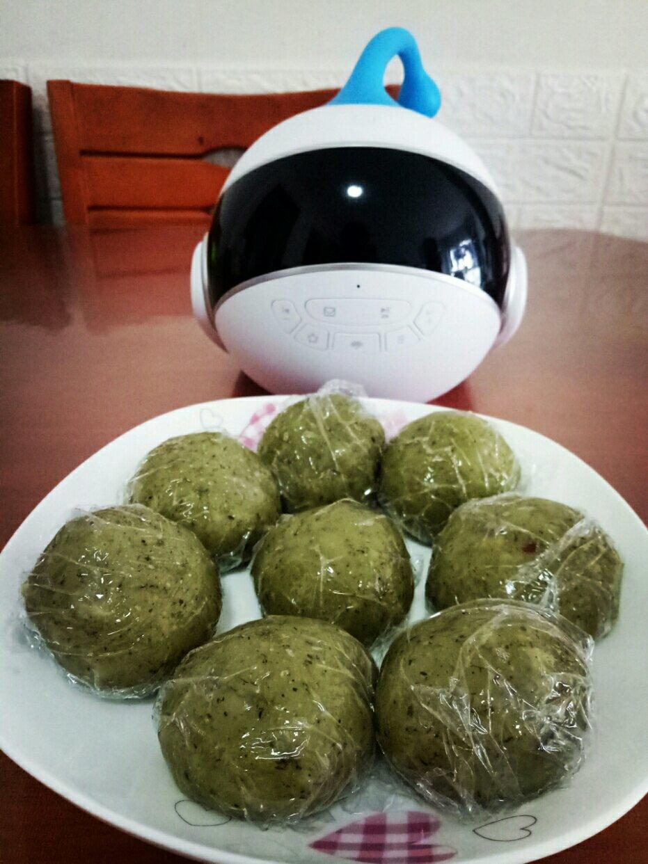 青团 | 咸蛋黄肉松馅
