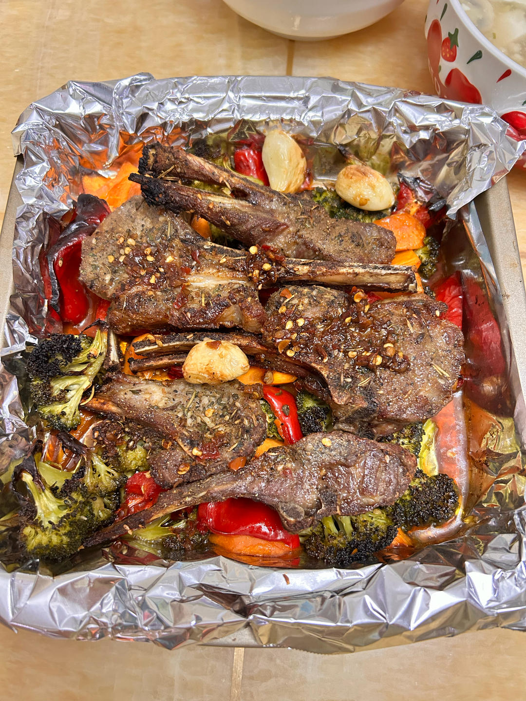 超好吃的烤羊排烤箱版