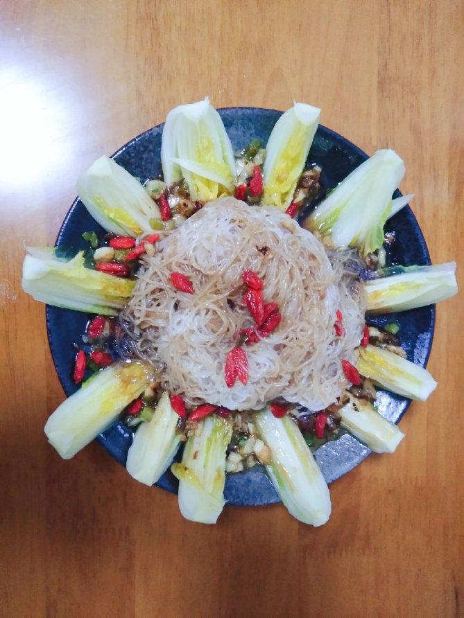 蒜蓉粉丝娃娃菜