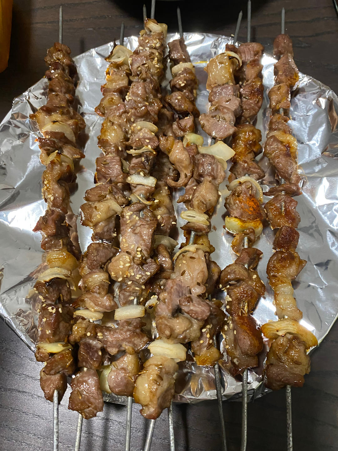 巨好吃的羊肉烤串（烤箱版）