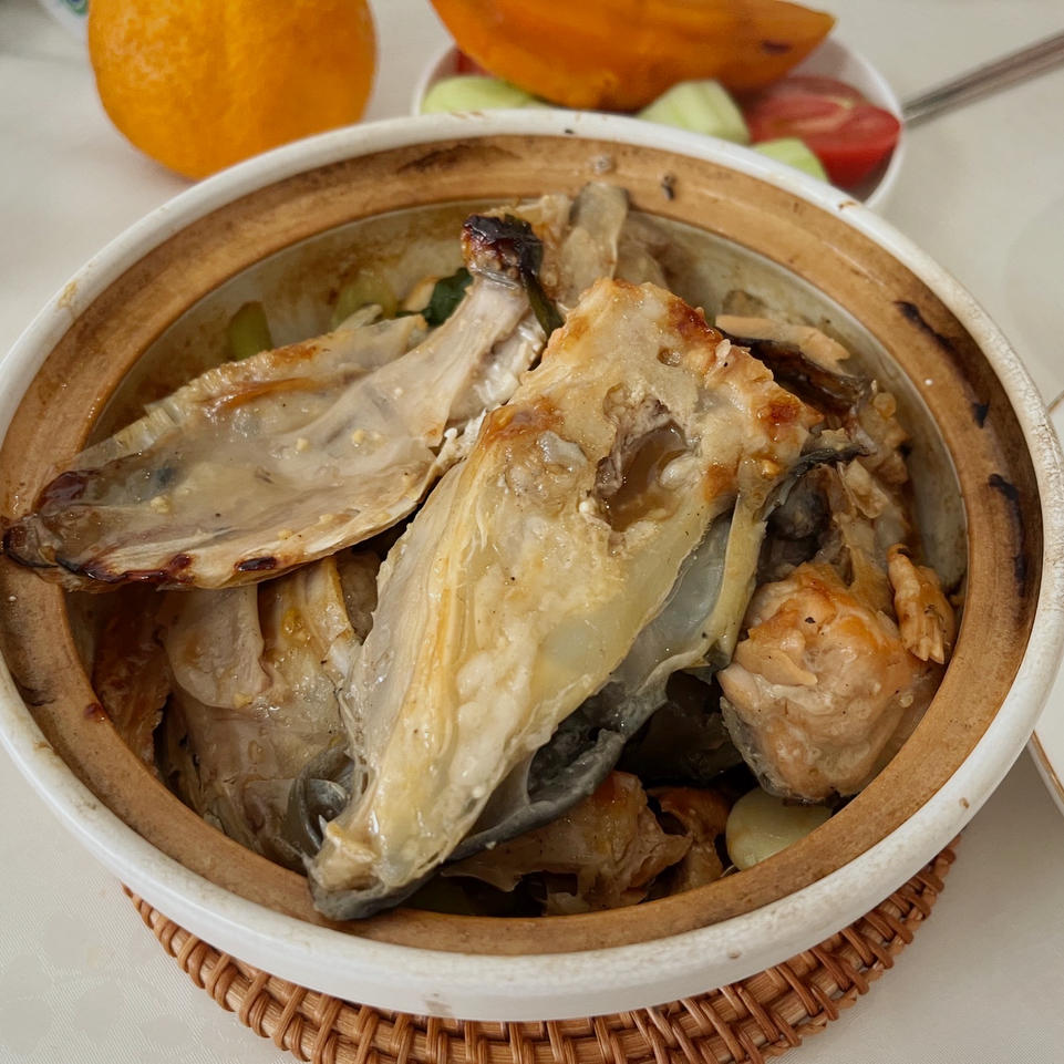 《中餐厅》张亮的焗三文鱼头