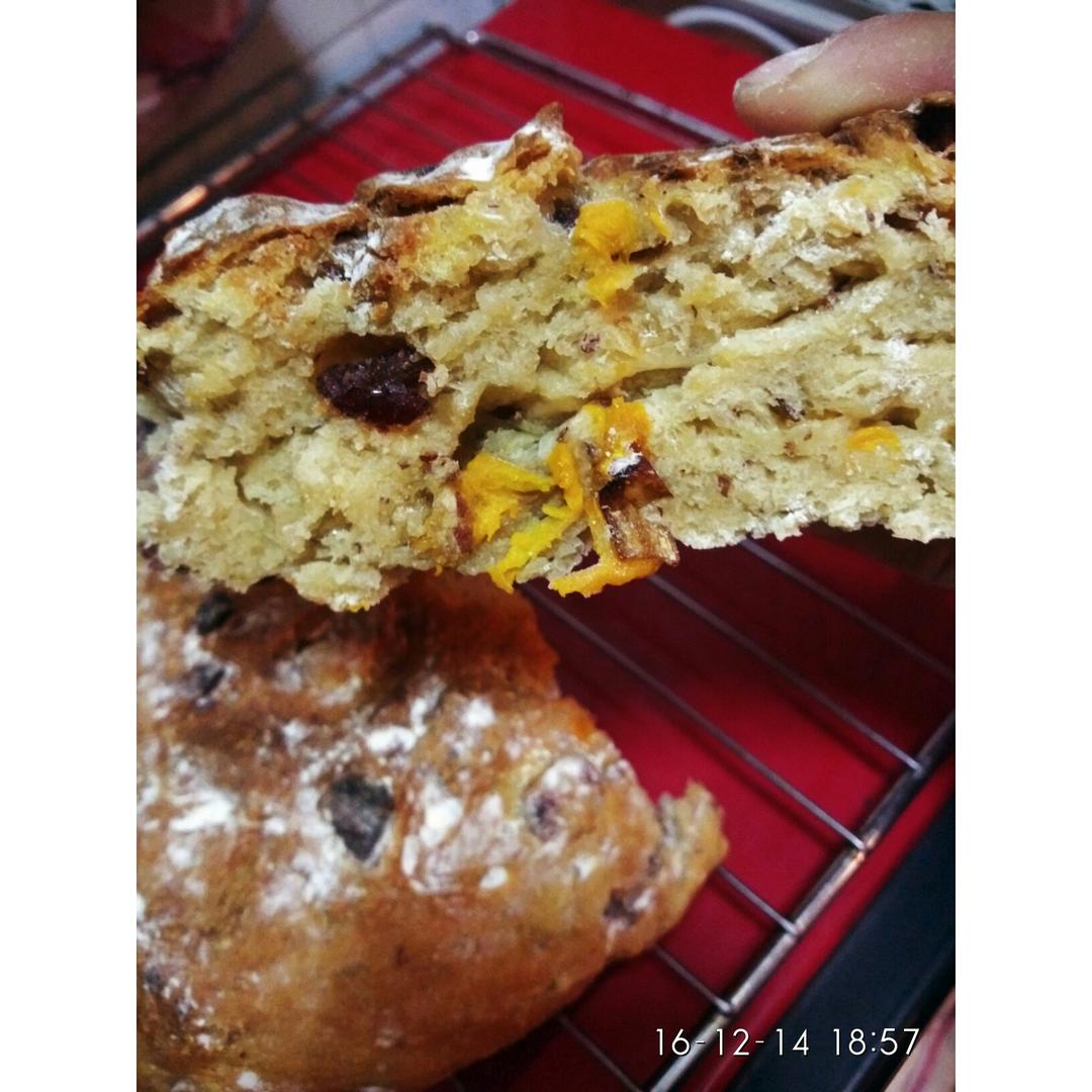 南瓜红枣大裂包