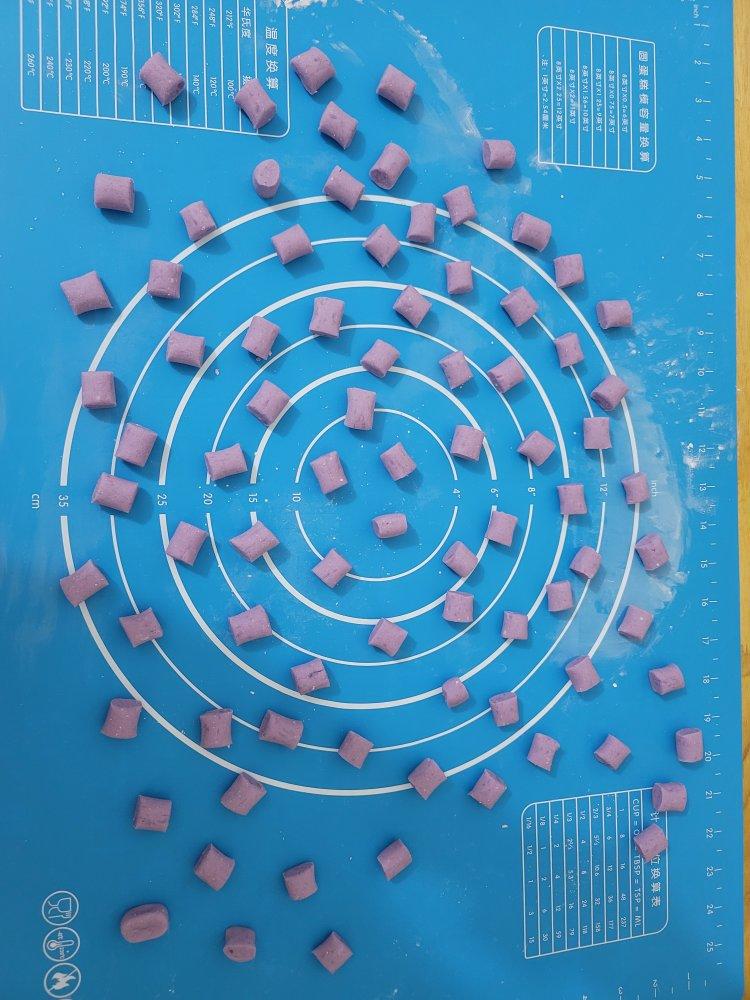 紫薯芋圆，不松散，附上窍门详细比例！