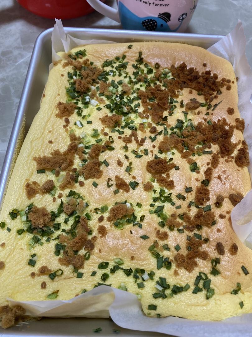 香葱肉松卷 蛋糕卷-无敌美味