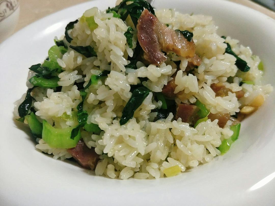 猪油咸肉菜饭