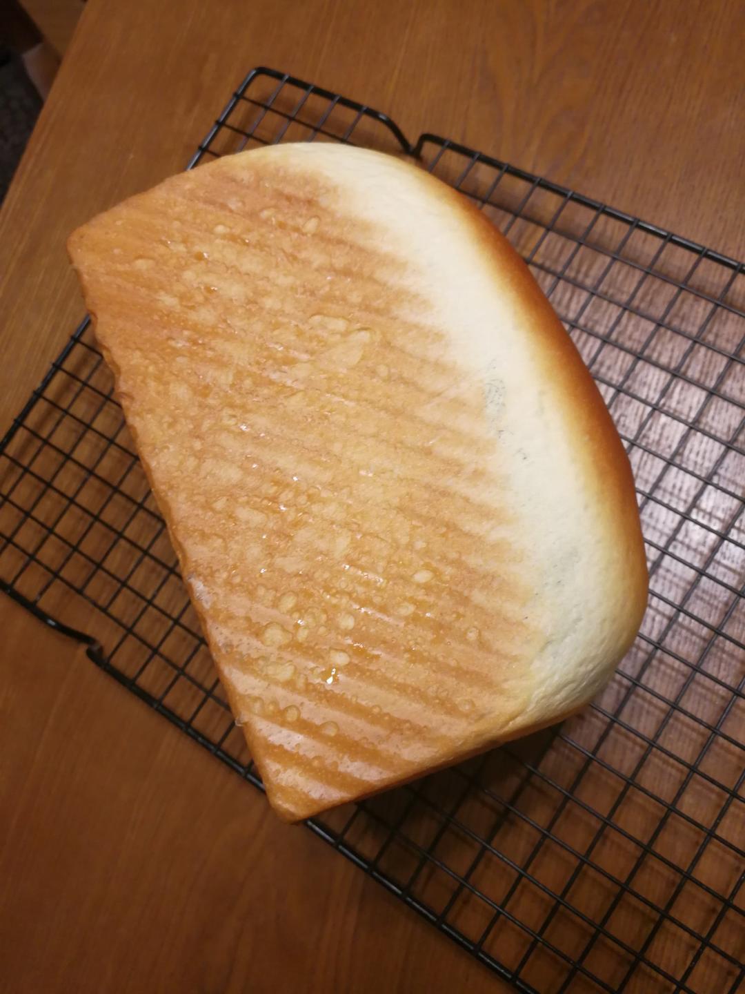 最正宗的日式抹茶红豆吐司