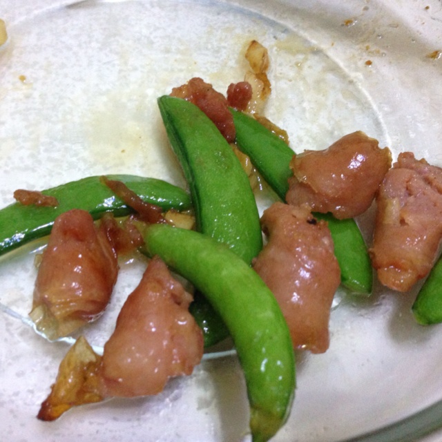 清炒甜豆
