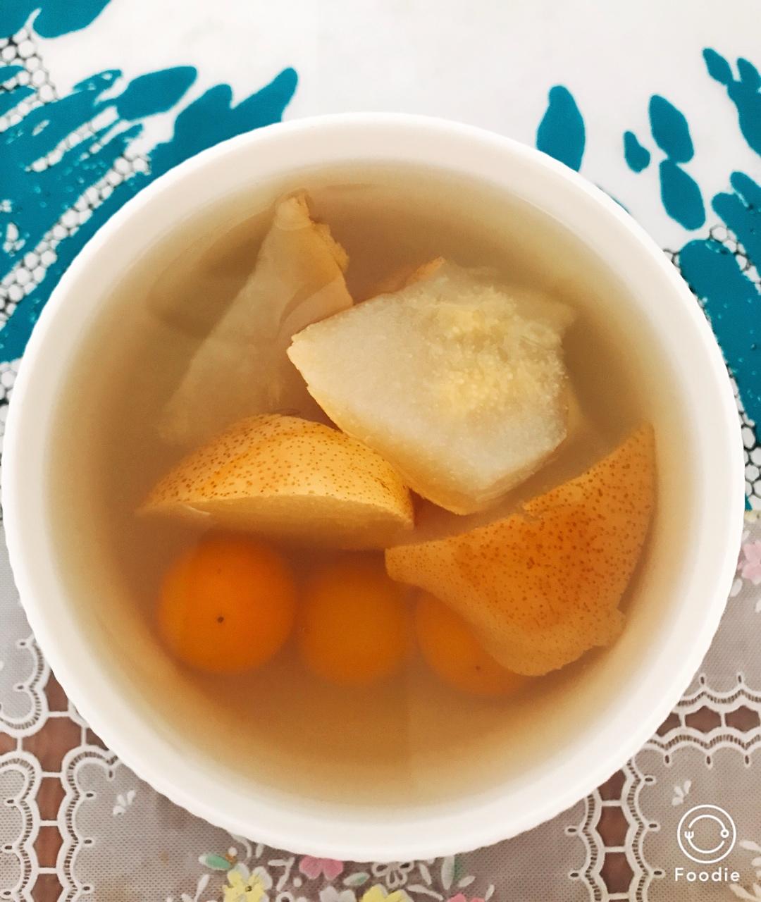 金橘雪梨羹
