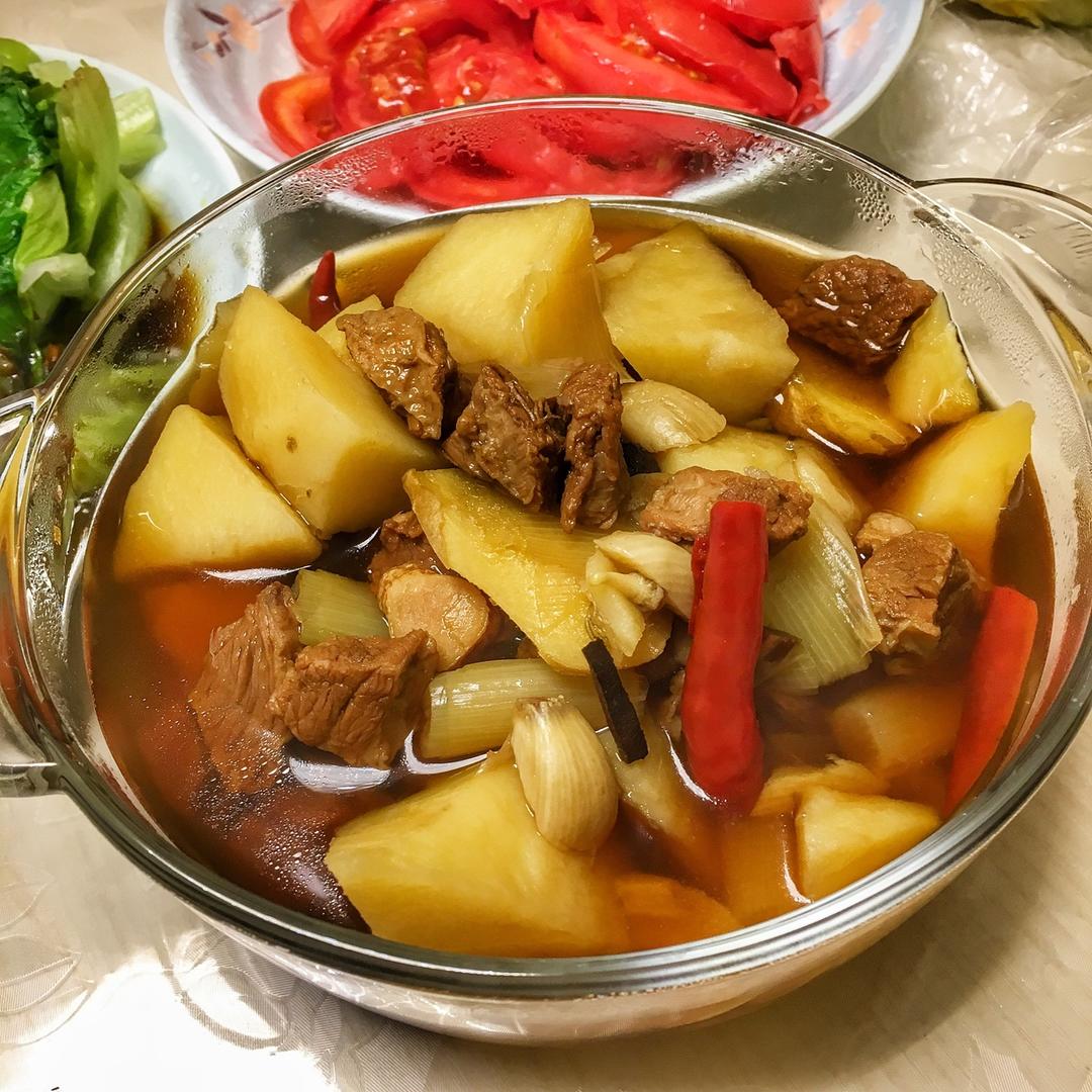 土豆烧牛肉