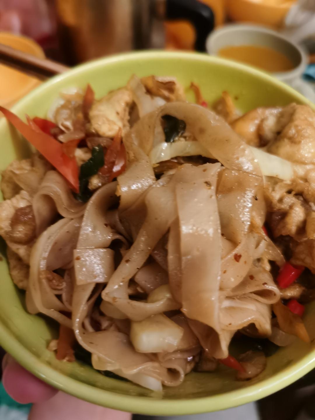 烤箱版孜然烤河粉