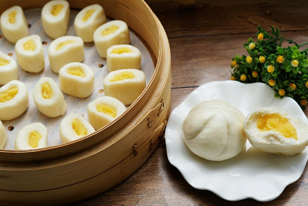 奶黄馅儿和奶黄包