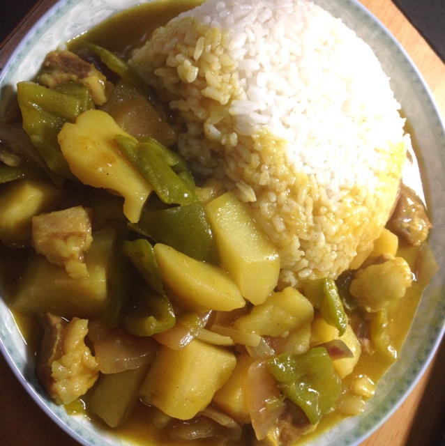 咖喱猪肉饭
