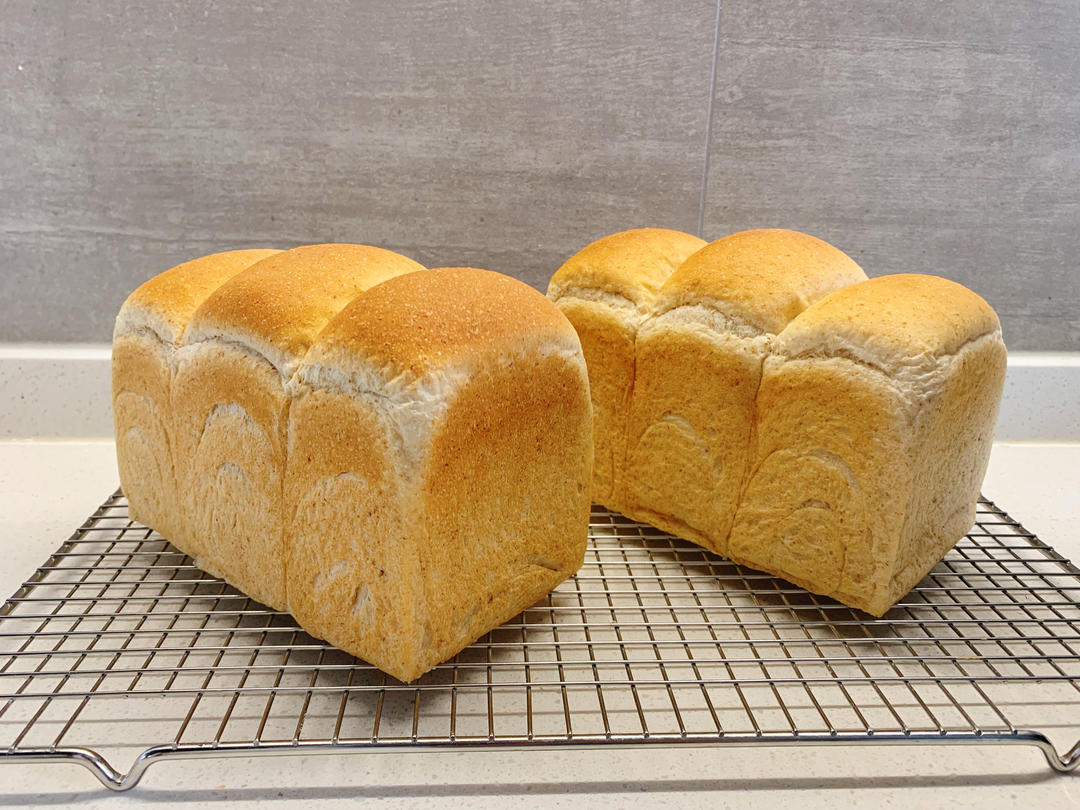 高水量低糖低油全麦吐司