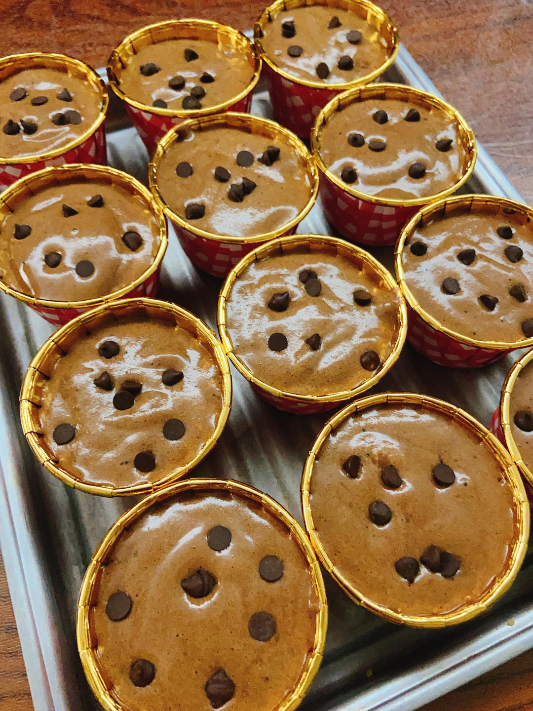 巧克力纸杯蛋糕