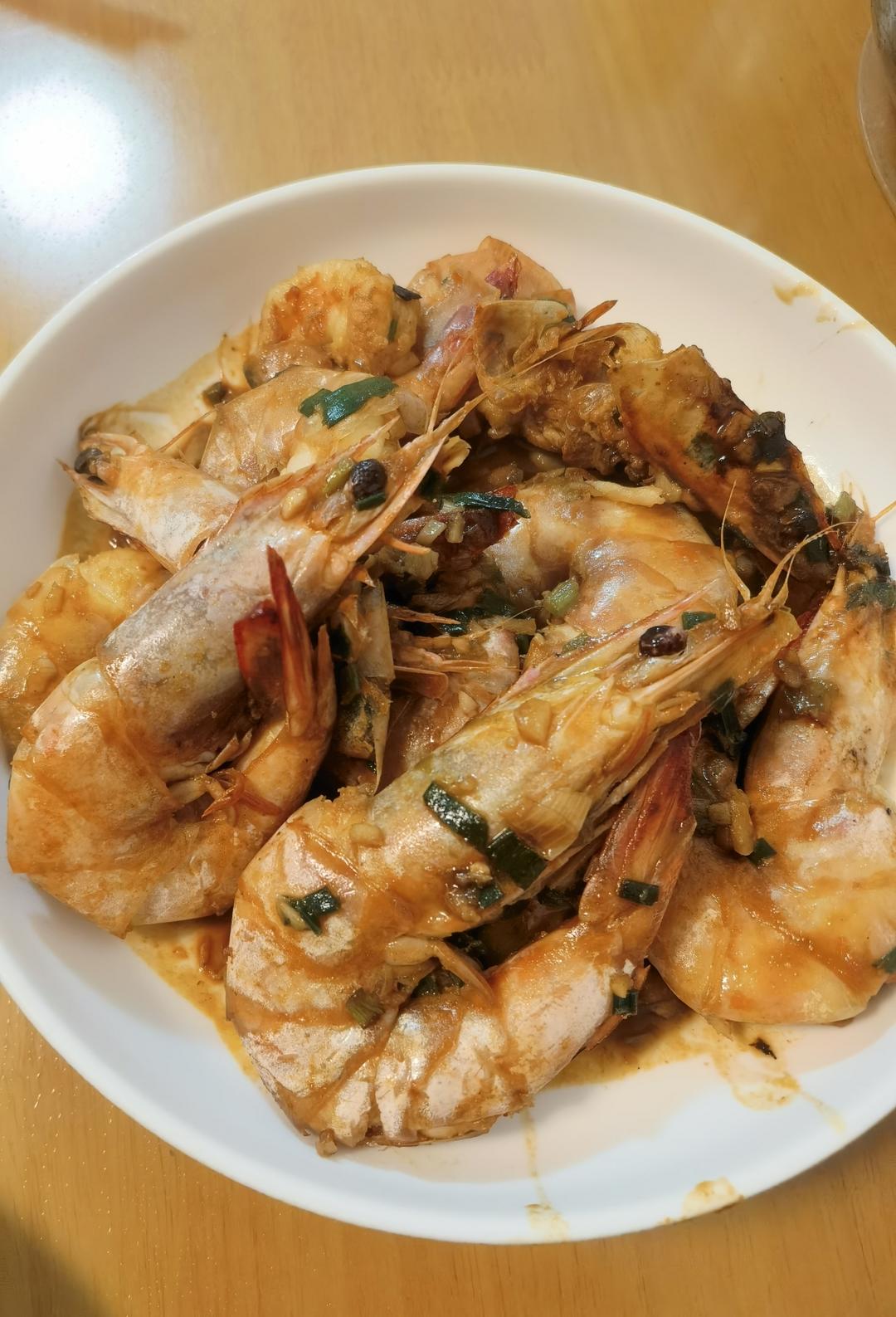 家庭版油焖大虾