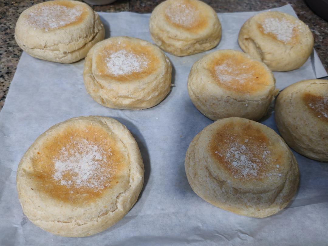 无糖无油全麦麦芬/简单好做好吃/一次发酵