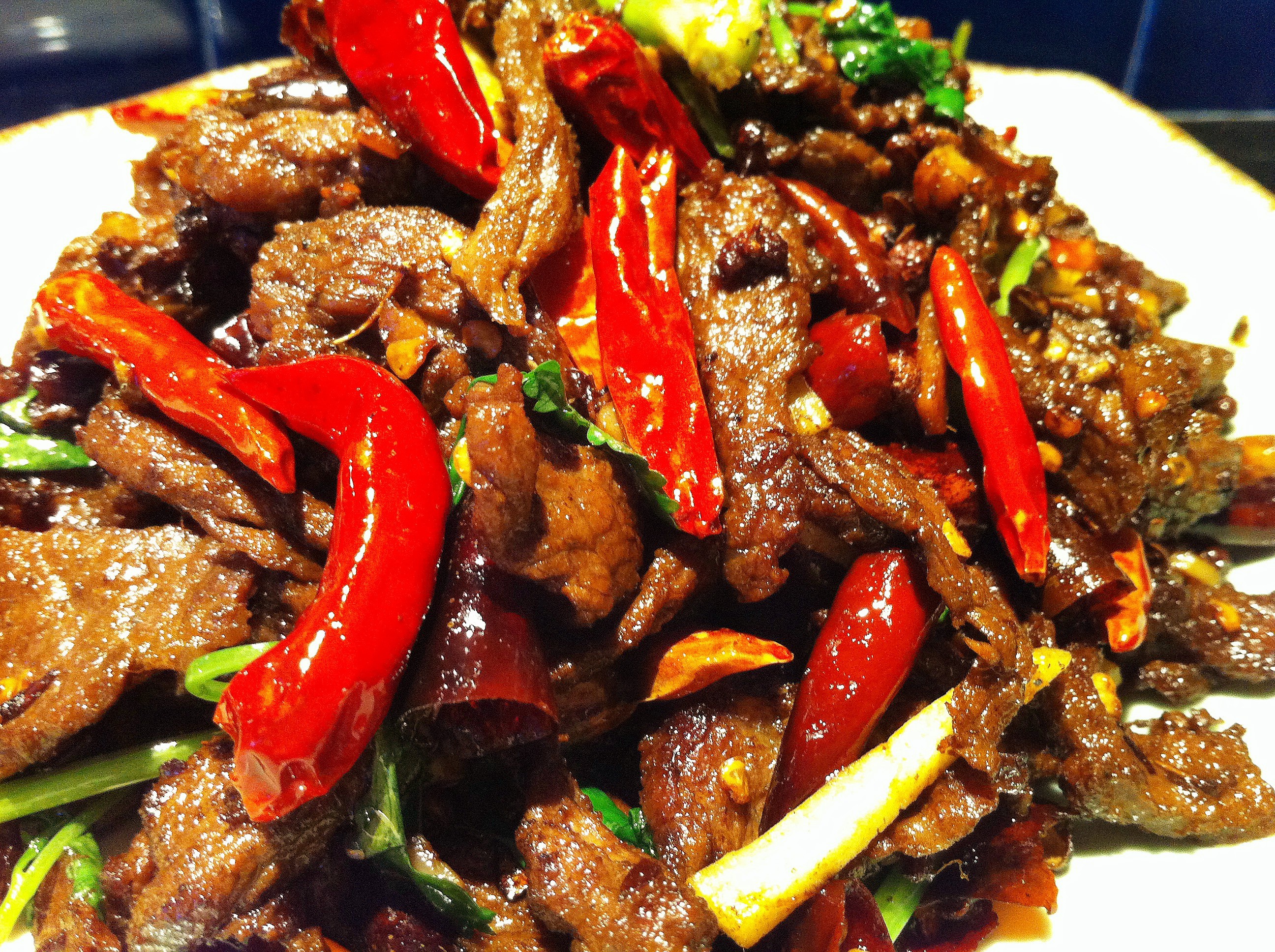 麻辣牛肉干