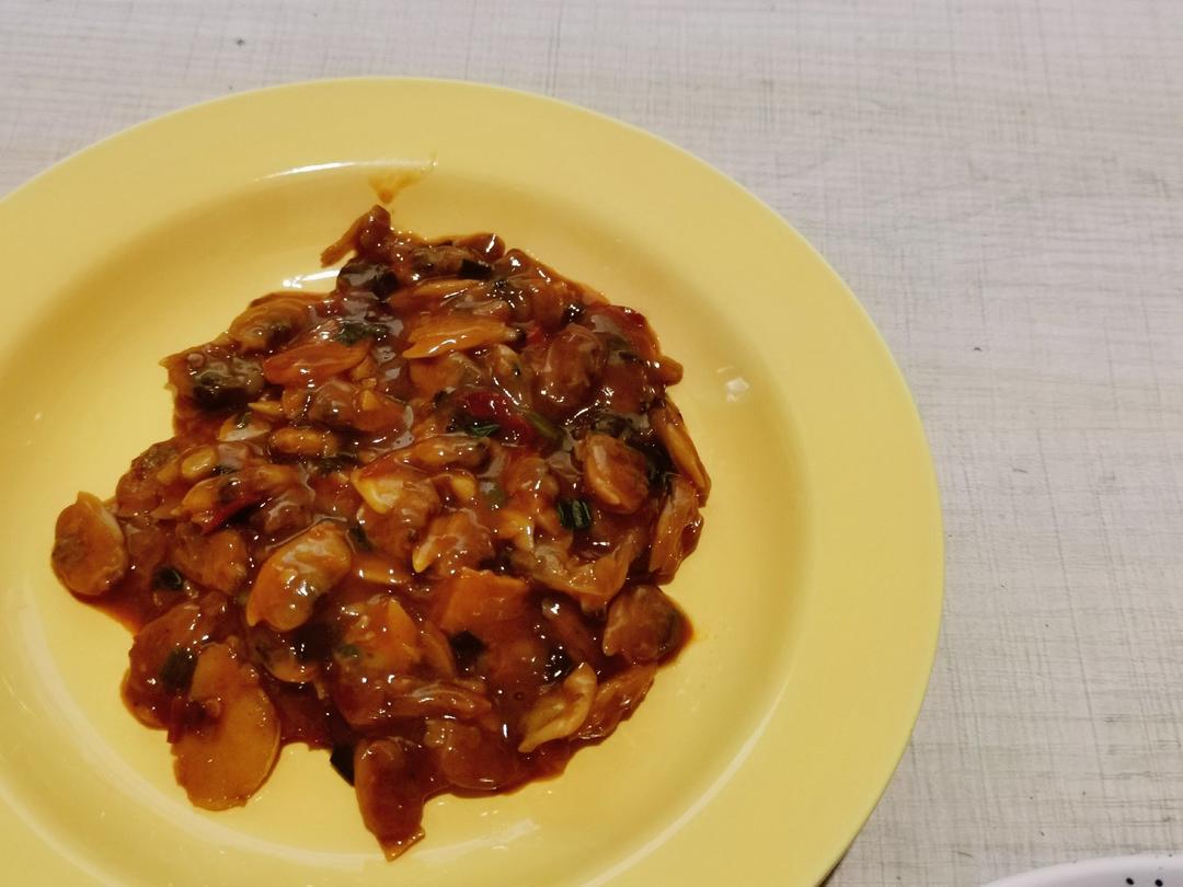 辣炒花蛤肉（去壳才能真正无泥沙！！！）