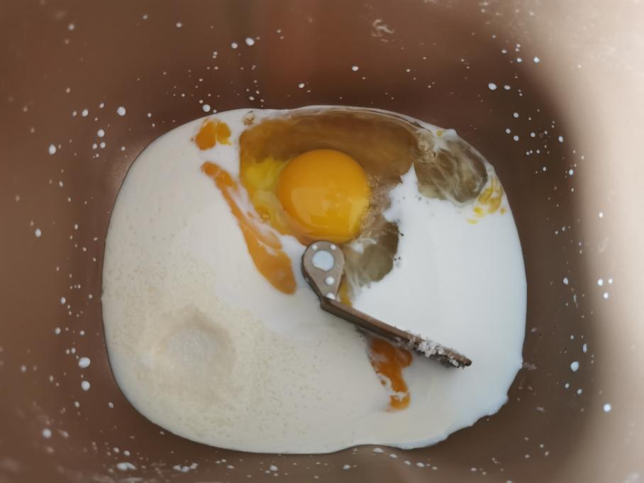 纯奶手撕吐司的做法 步骤1