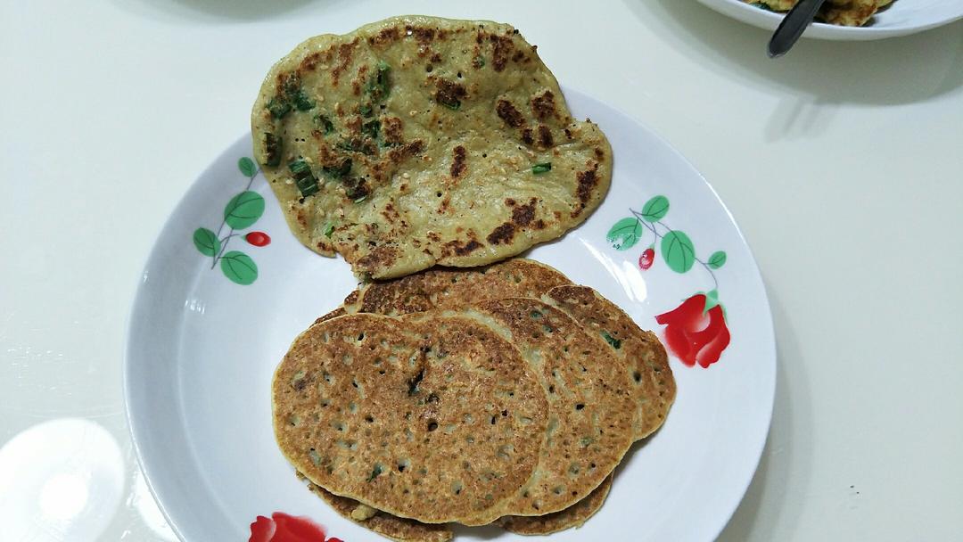 豆浆渣渣煎饼