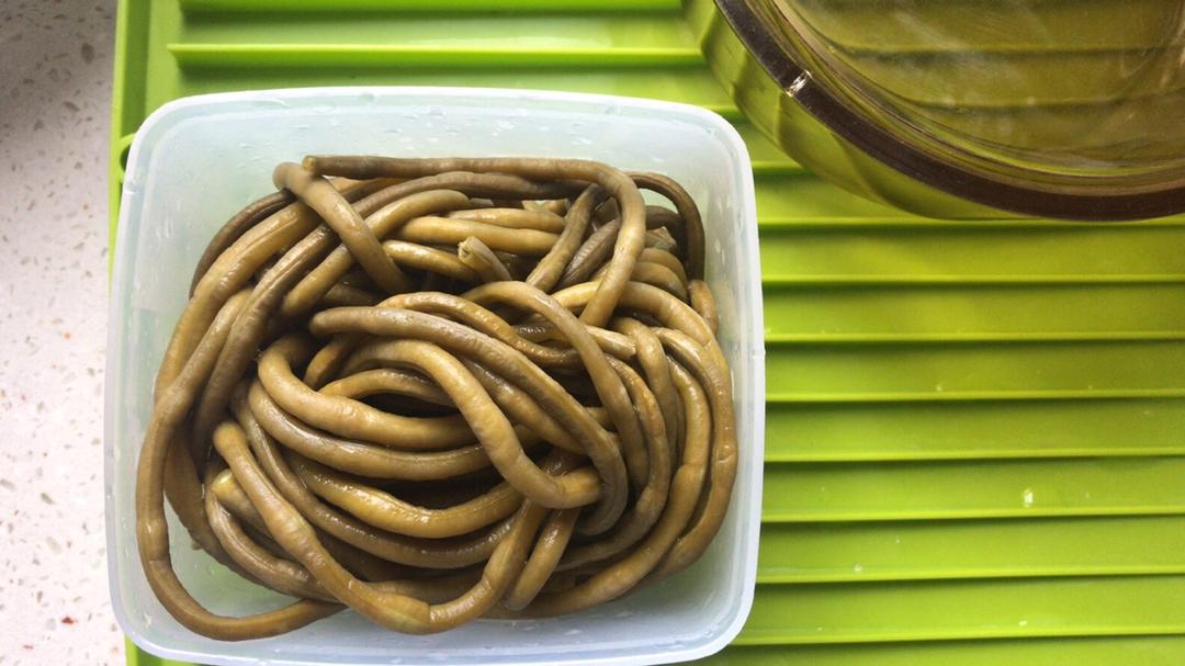 自制酸豆角（史上最简单三天完成）