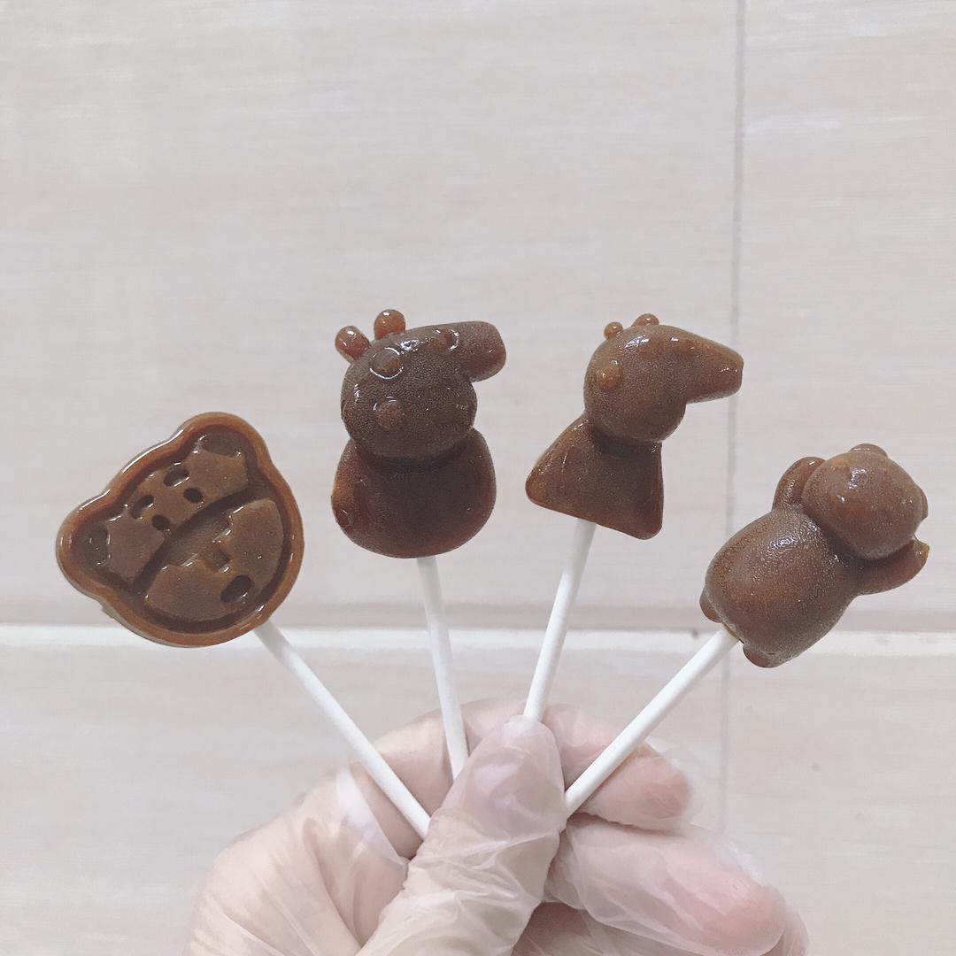 低甜度止咳梨汁棒棒糖🍭的做法