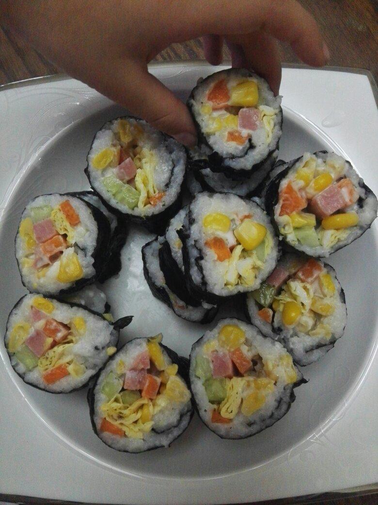 简单的紫菜包饭