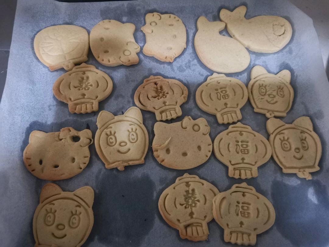 ［记录］亲子卡通饼干（儿童,新手适合）