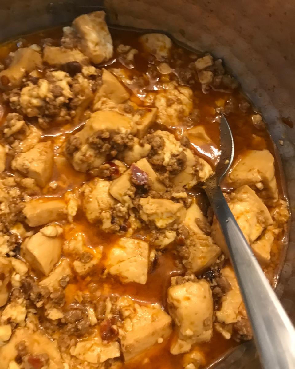 家常菜-肉末豆腐