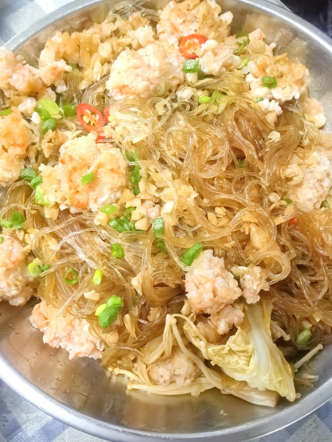 ❤️蒜蓉粉丝蒸虾仁❤️