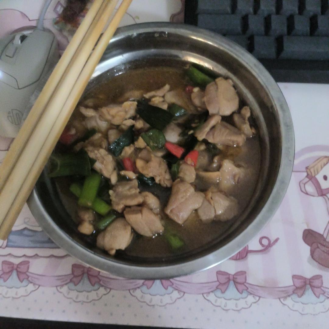 小炒鸡腿肉