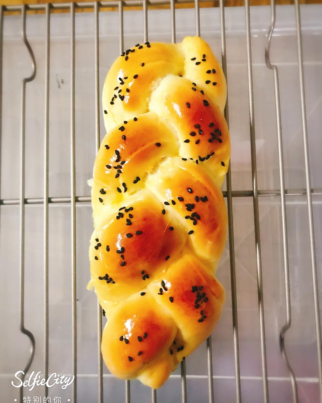 酸奶辫子面包（一次发酵）