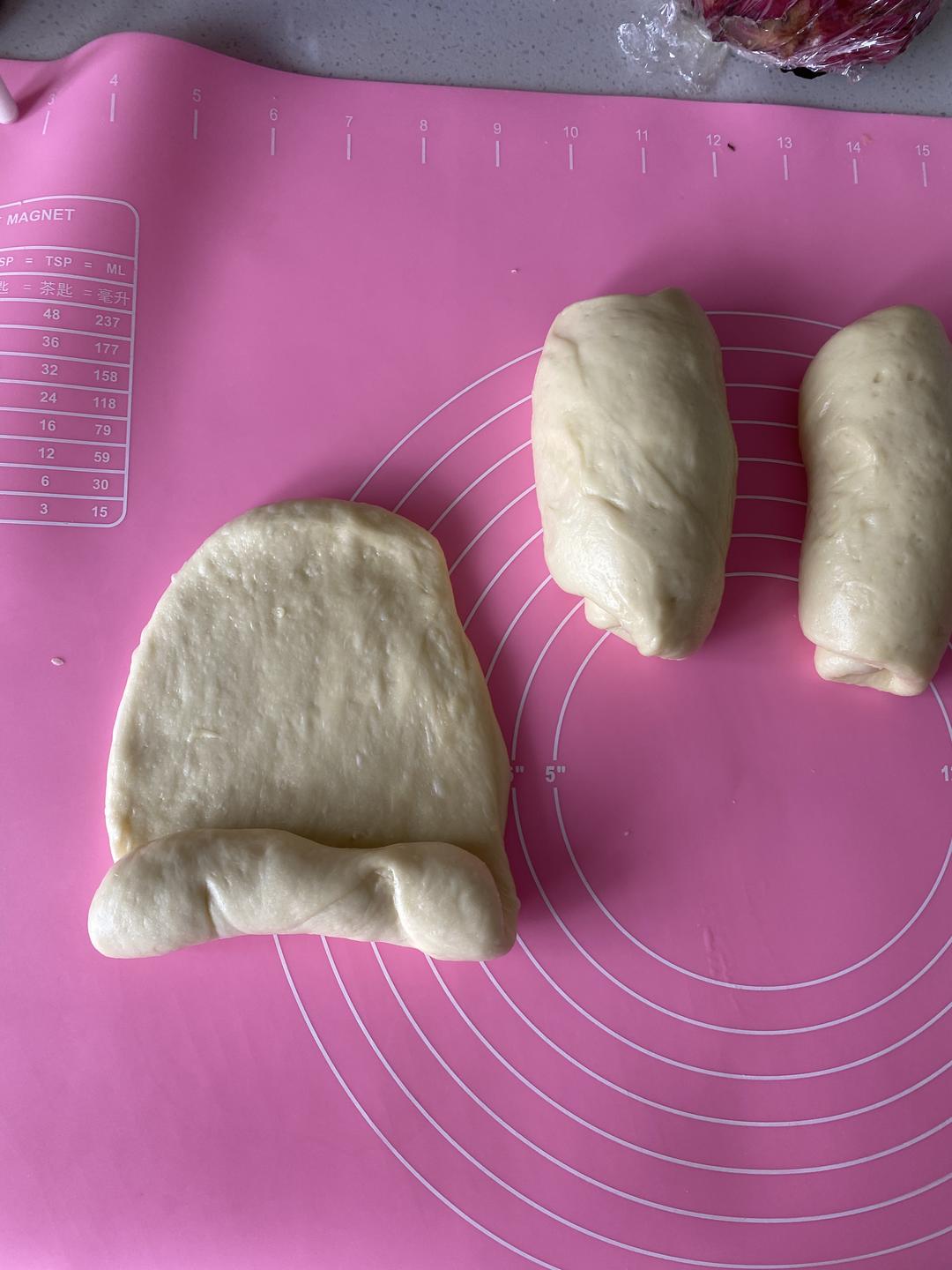 纯奶手撕吐司的做法 步骤1