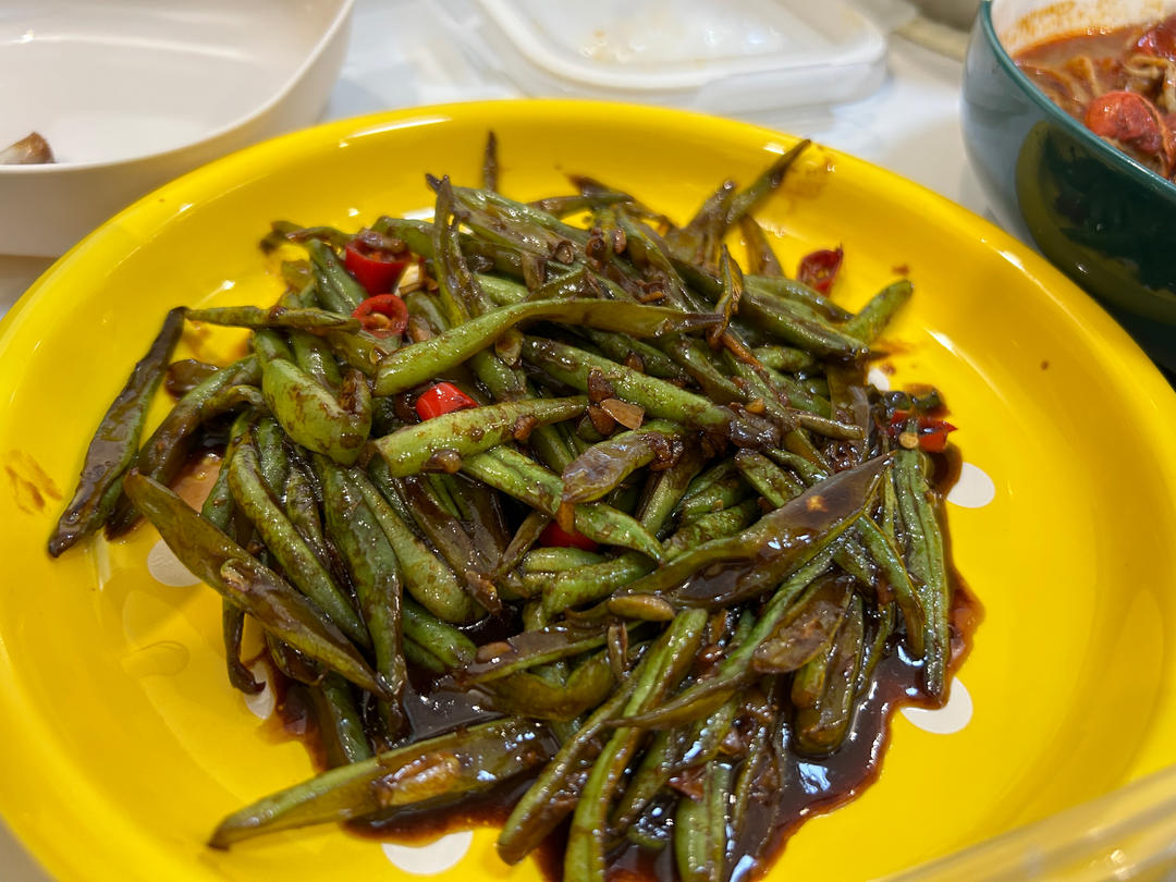 超级下饭的家常菜～清炒四季豆