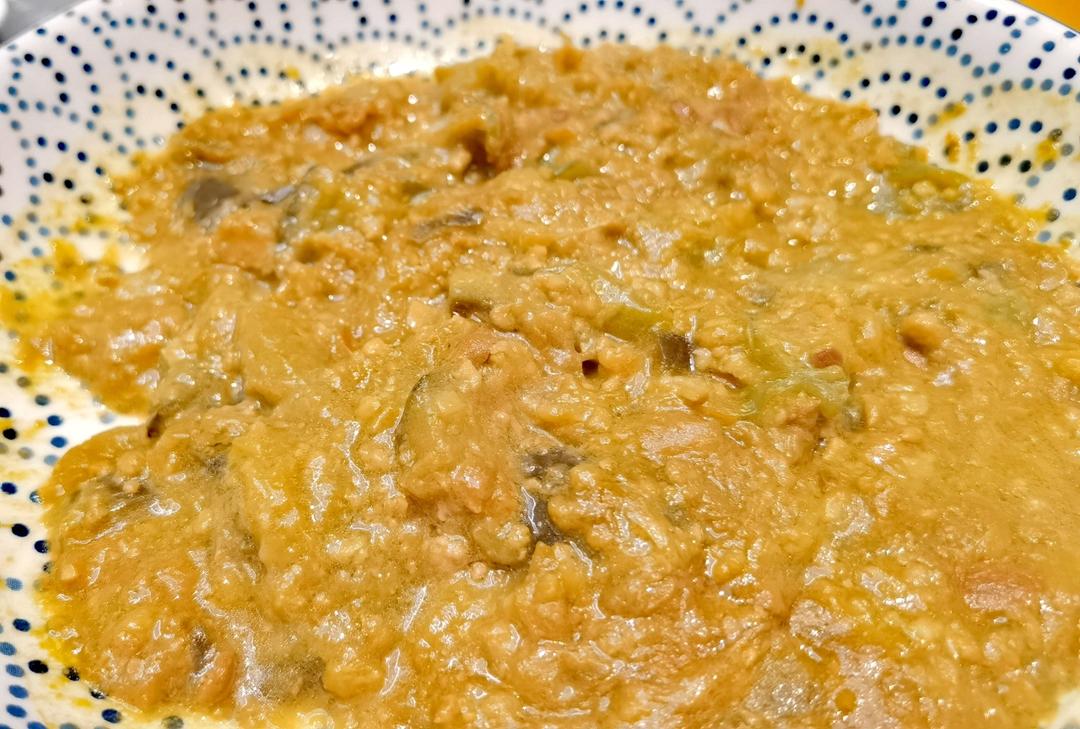 小美健康版鱼香茄子&饭
不用油炸无负担超快手