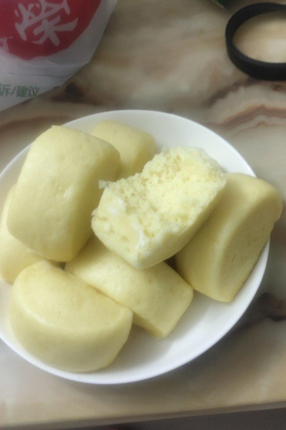 奶香玉米面馒头（一次发酵）