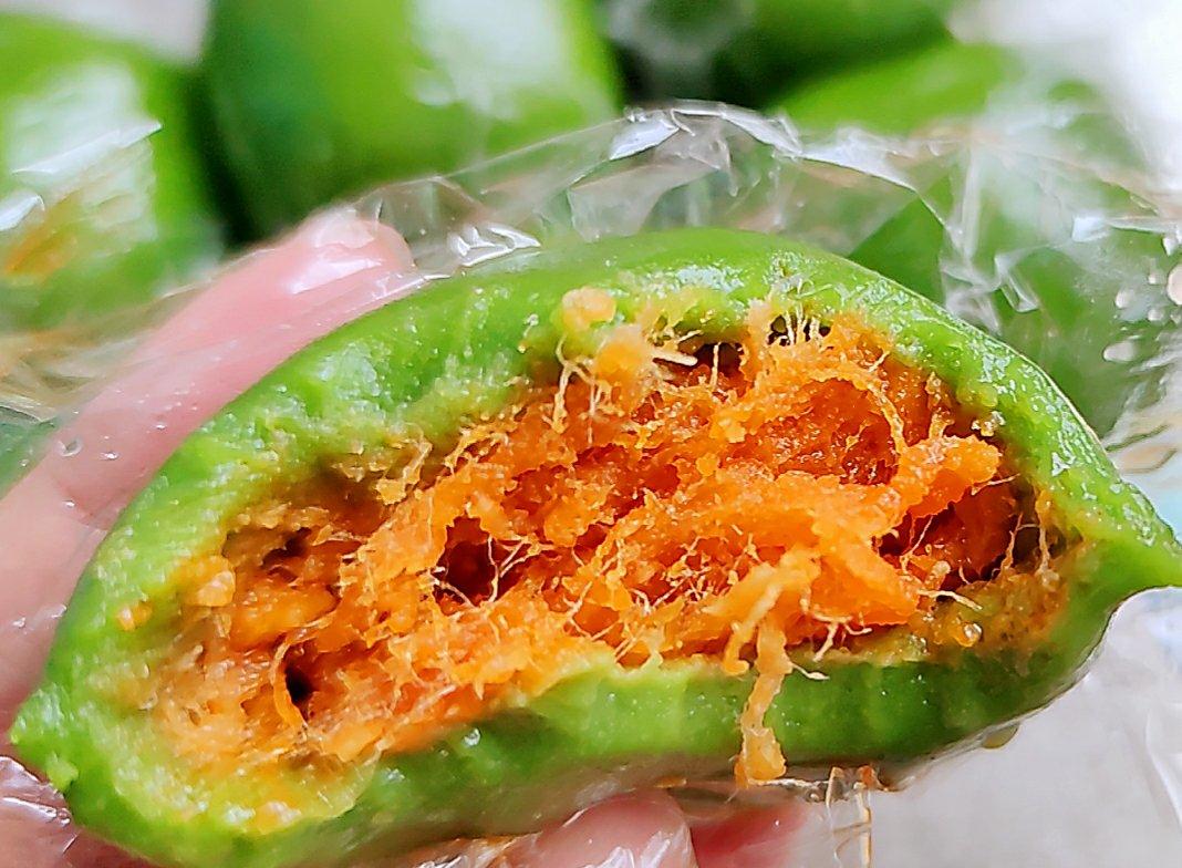 皮很糯的青团