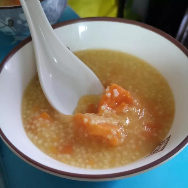 从小就爱喝的妈妈味道的小米地瓜（红薯）粥（简单又好吃）