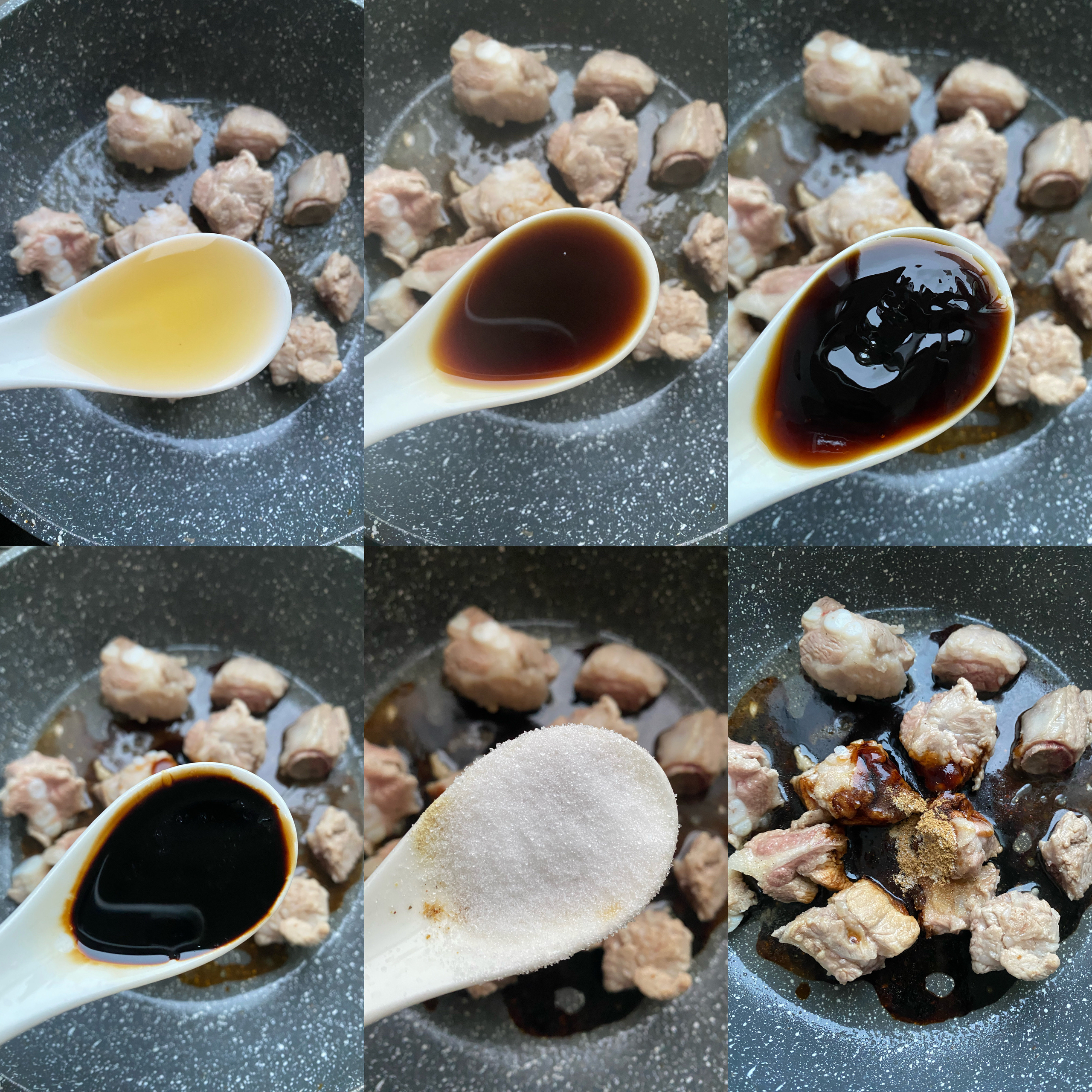 板栗排骨焖饭的做法 步骤2