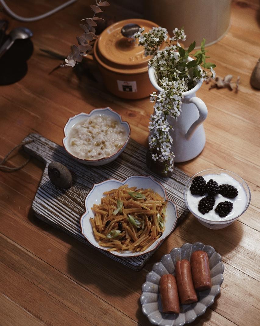 颜值超高的老干妈土豆丝