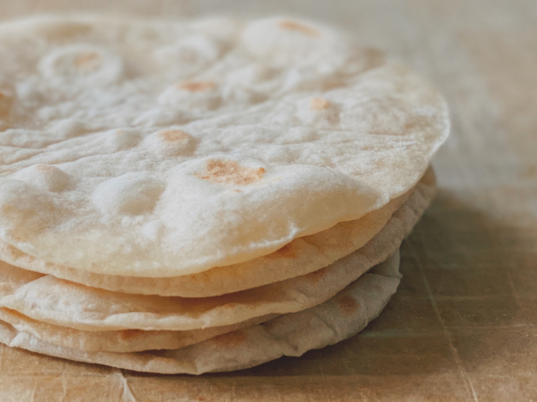 天然酵种tortilla卷饼笔记（燕麦粉和全麦粉）