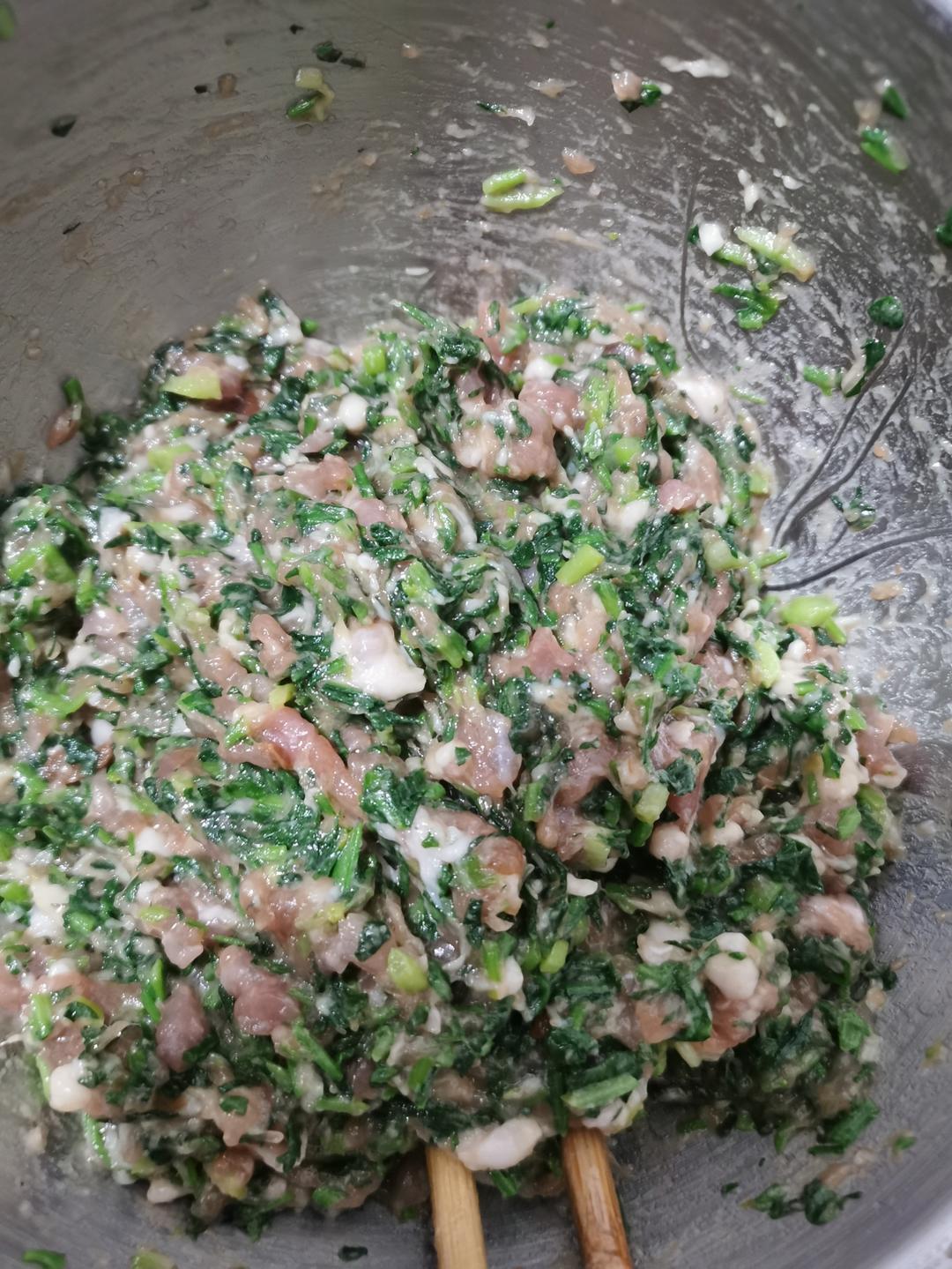 荠菜猪肉饺子馅