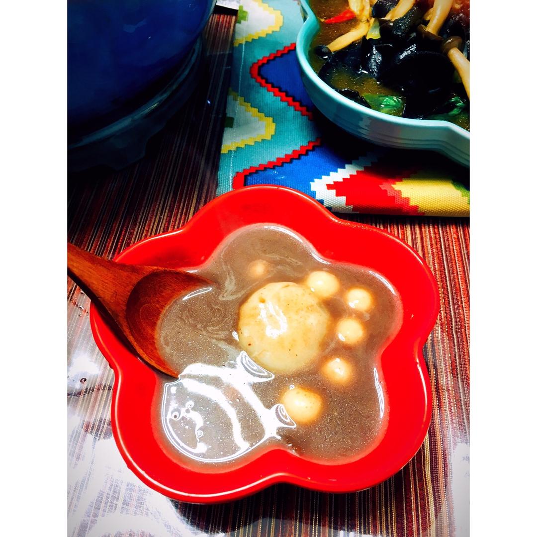 红豆沙陈皮小圆子
